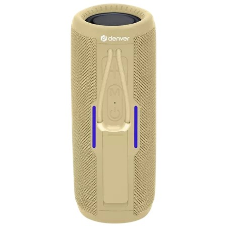 Bluetooth reproduktor Denver s dobíjecí baterií béžový