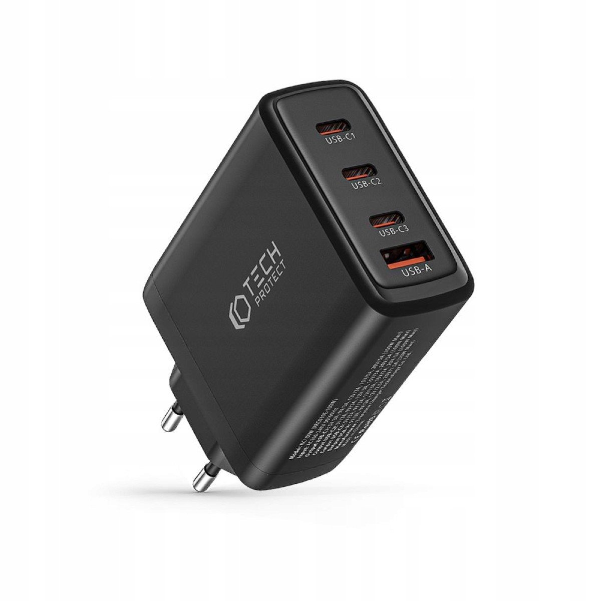 Síťová nabíječka 4-porty Usb/usb-c PD100W