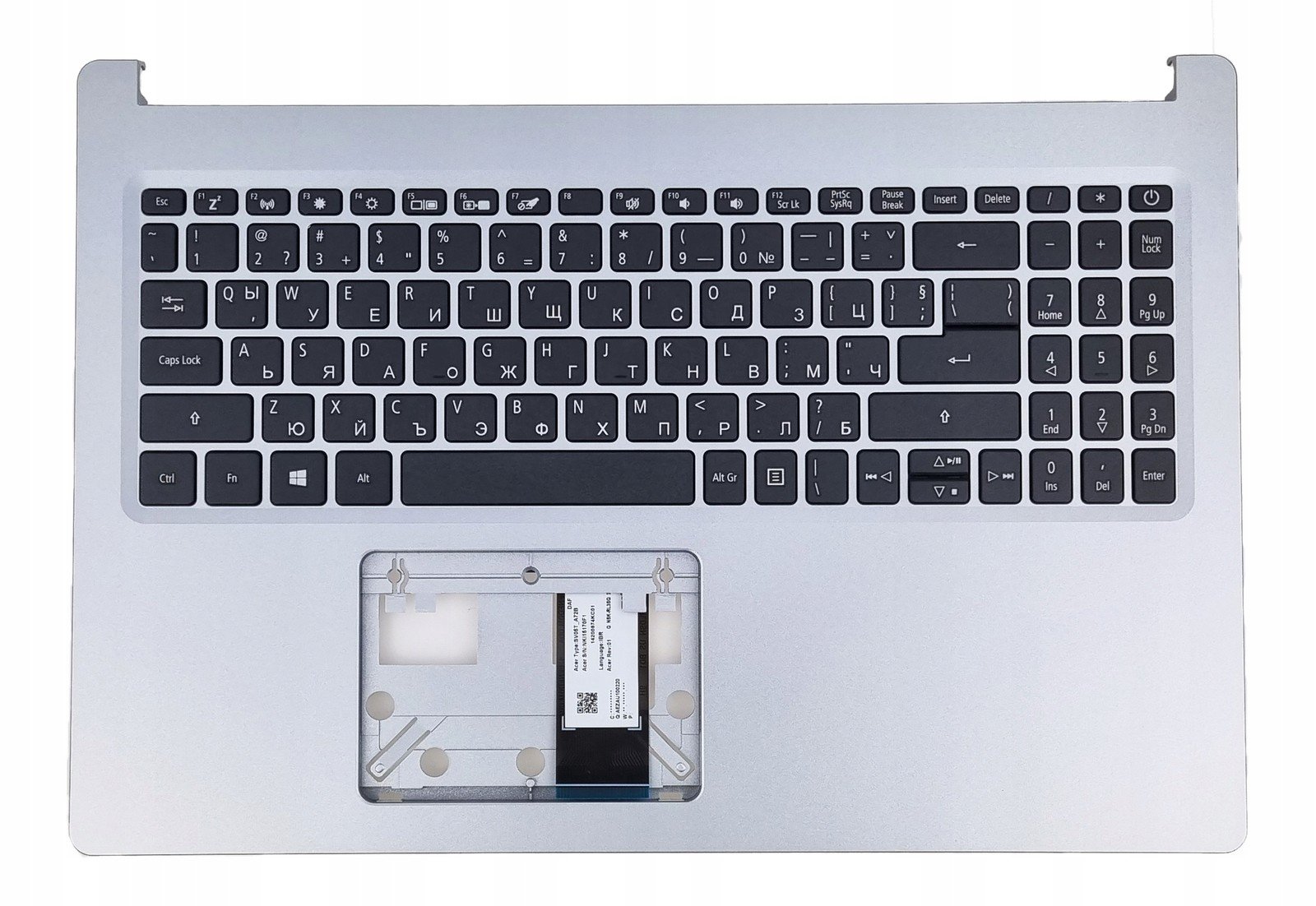 Kryt Klávesnice Acer Aspire A515-54 A315-55 Bulharská