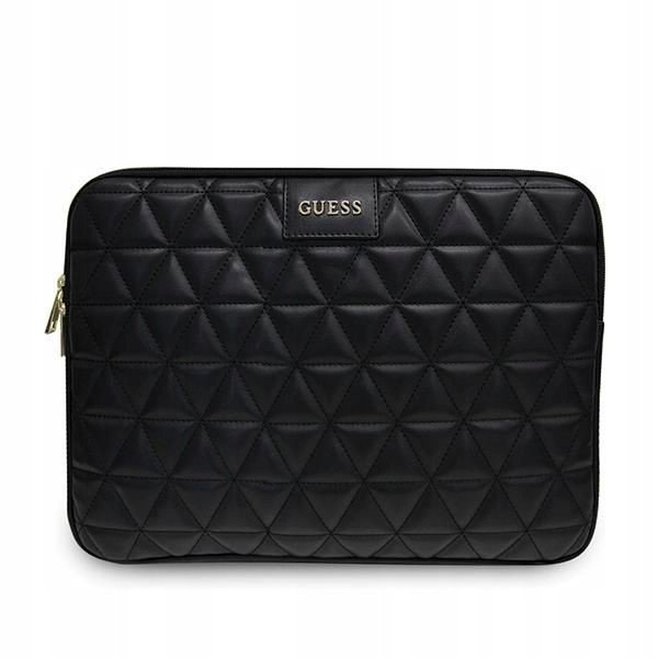 Guess Sleeve GUCS13QLBK 13' Černá /black Quilted