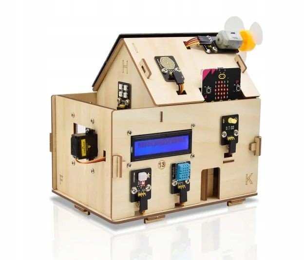 Keyestudio Smart Home kit pro Micro:Bit Diy Inteligentní dům Stem