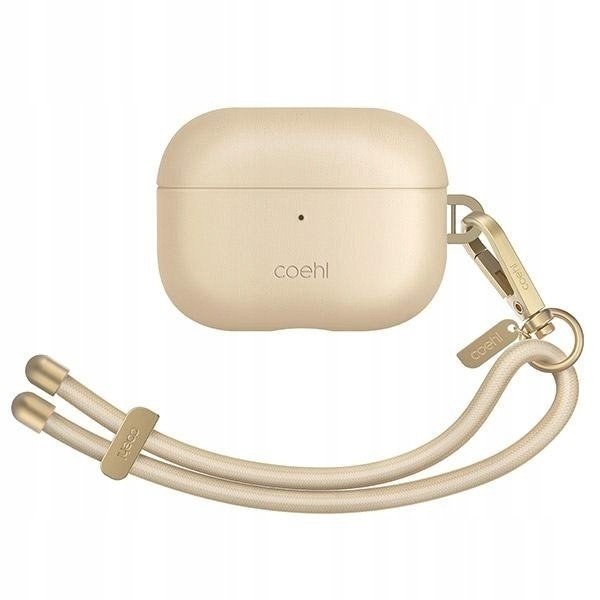 Pouzdro Uniq Coehl Haven AirPods Pro (2. generace) krémové/cream