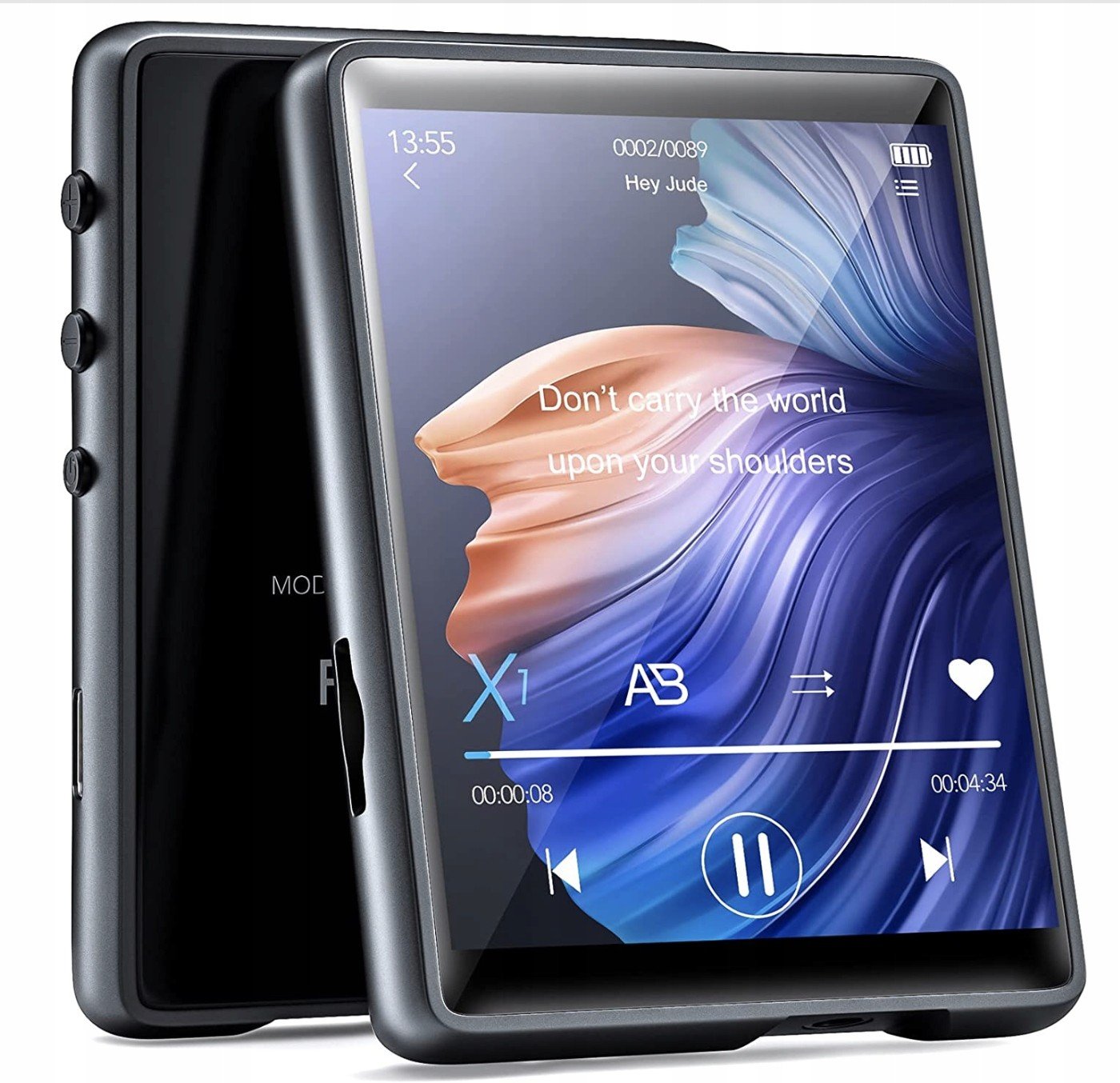 MP3 32GB Sport Bluetooth Přehrávač, Sluchátka, Rádio, MP4 HiFi dotykový