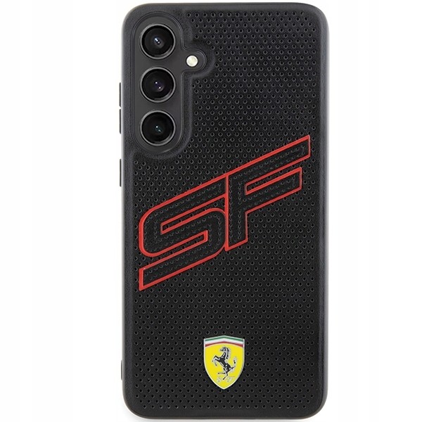 Ferrari pouzdro case Kožený obal zadní kryt na Galaxy S24+ Plus, kryt