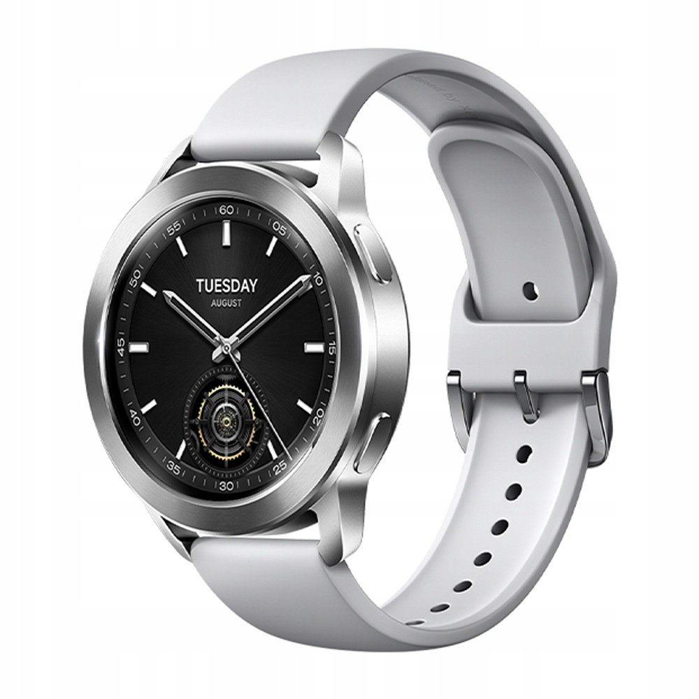 Xiaomi Watch S3, chytré hodinky, stříbrné