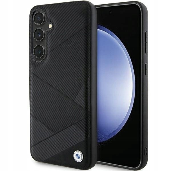 Bmw BMHCS24S23RCGPK Pevné Pouzdro pro Samsung Galaxy S24 Signature Leather Cros