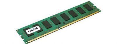 Paměti Ram DDR3 4GB 1600 CL9 Crucial DIMM