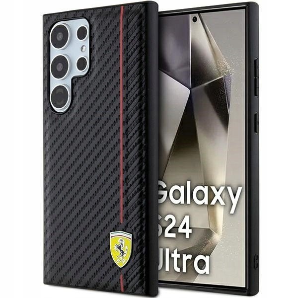 Originální pouzdro Ferrari obal kryt case pro Samsung S24 Ultra