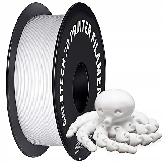 Filament pro 3D tiskárnu Pla 1,75mm cívka 1kg bílá Geeetech