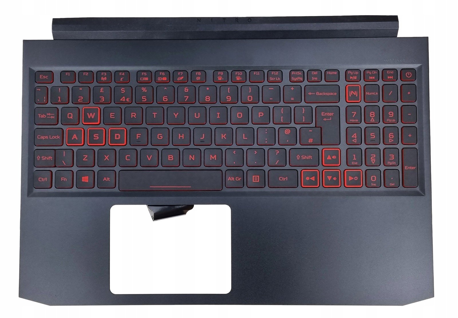Nové Pouzdro Klávesnice Acer Nitro 7 AN715-51 GTX1050 GTX1650 Anglická