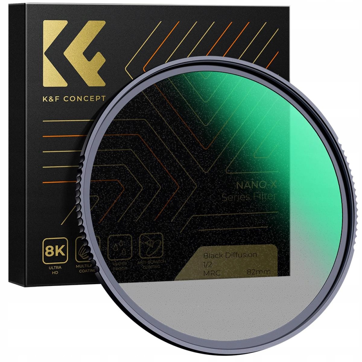 Filtr K&f Concept Efektový filtr Black Diffusion 1/2 Mrc 77mm