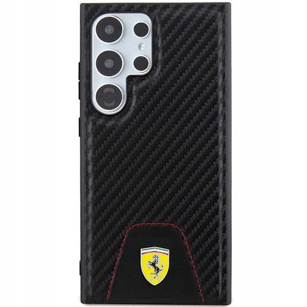 Pouzdro pro Samsung Galaxy S24 Ultra, Ferrari obal Karbon kryt zadní kryt