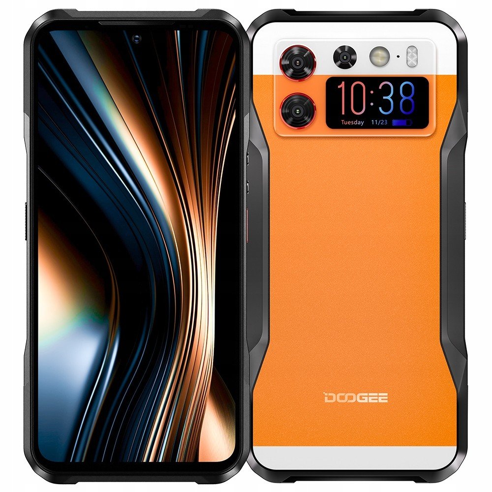 Doogee V20S 5G DualSIM 12/256GB 6000mAh, smartphone, oranžový