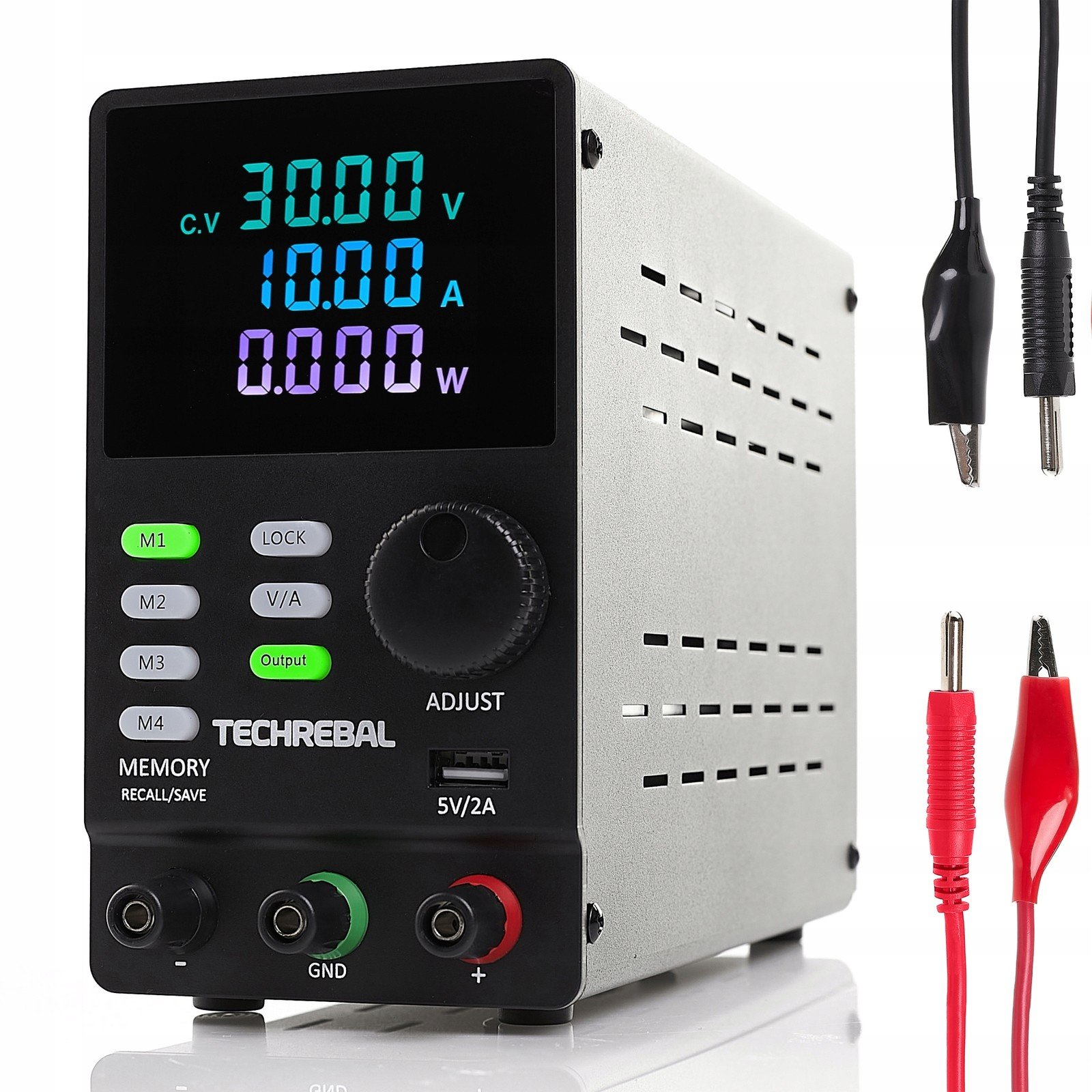 Laboratorní Napájení Techrebal SPPS-3010D 30V 10A Usb Přesná Paměť