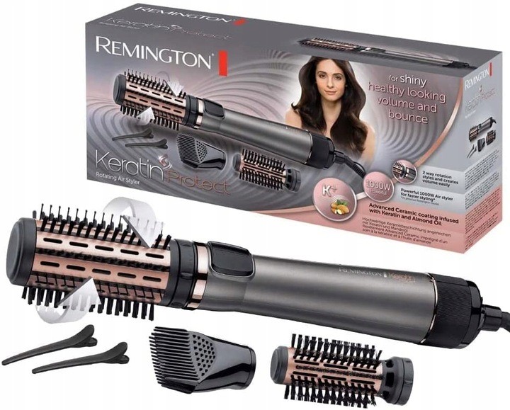 Vysoušeč Vlasů remington> Keratin Protect AS8811 Rotační