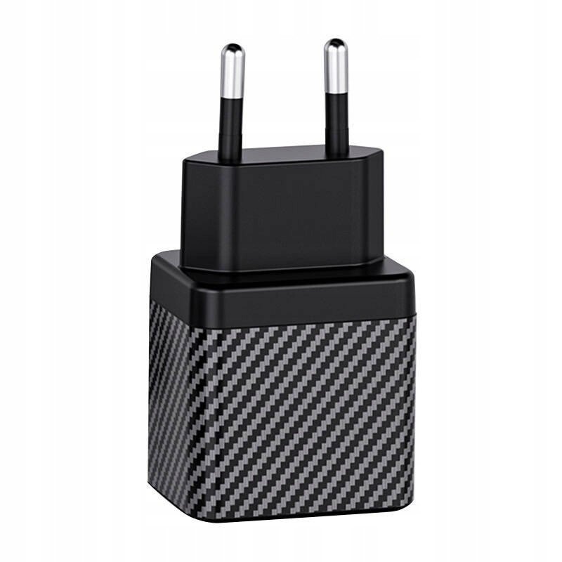 Nabíječka do sítě Invzi GaN 2x Usb-c, 45W, Eu (černá)