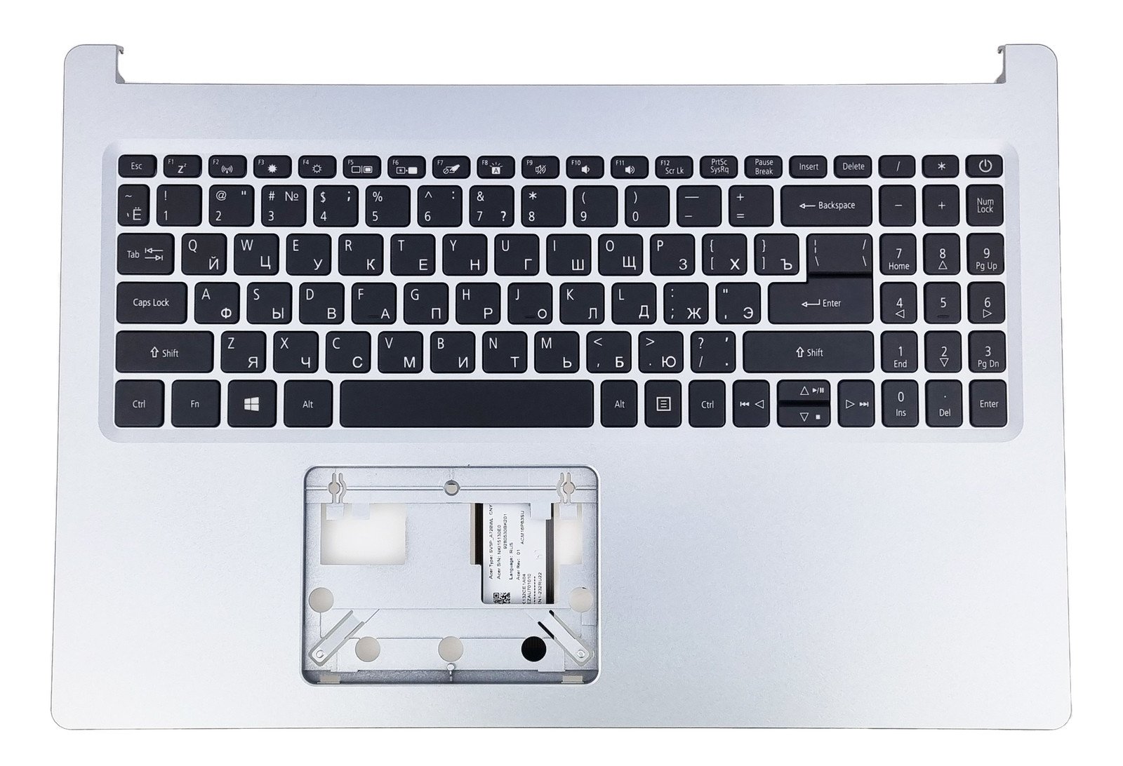 Nový Kryt Klávesnice Acer Aspire A515-54 A315-55 Ruská