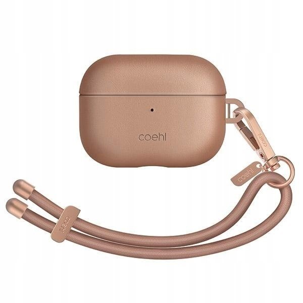 Pouzdro Uniq Coehl Haven AirPods Pro (2. generace) béžová/dusty nude