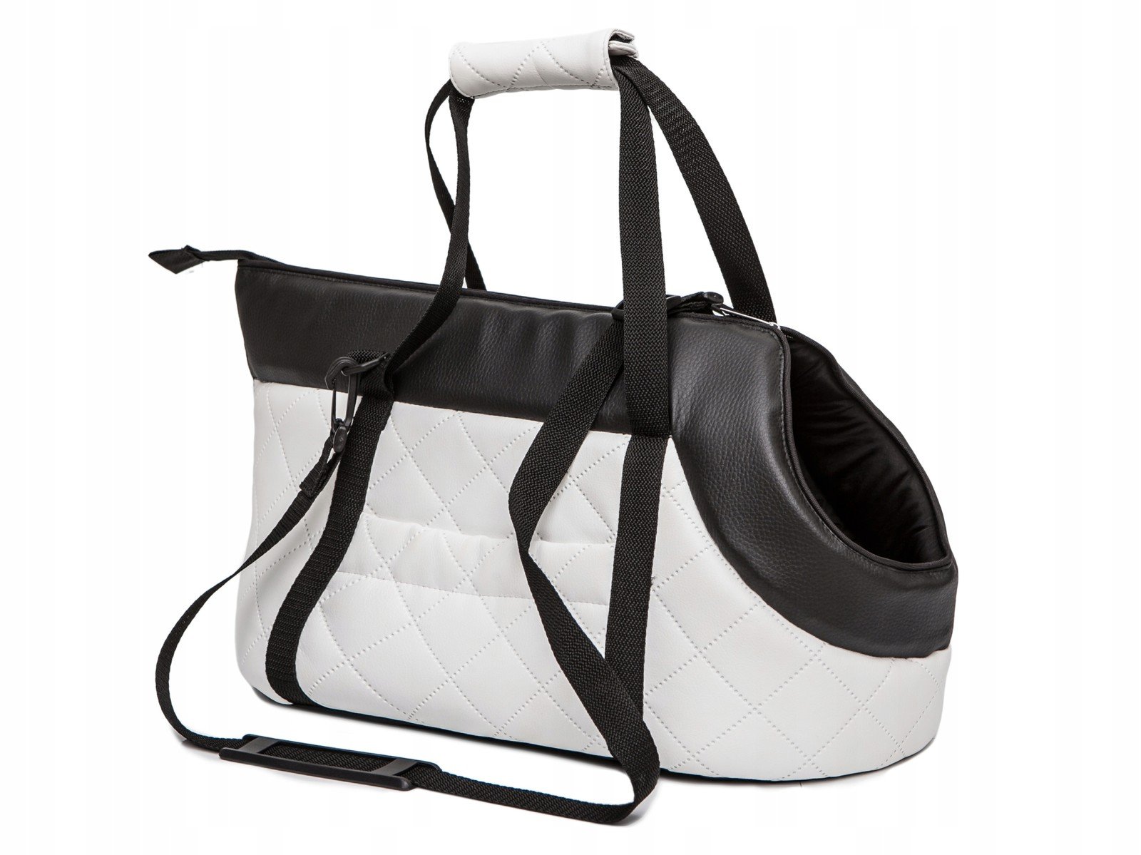 Přepravní taška z Eko kůže R1, bílá barva