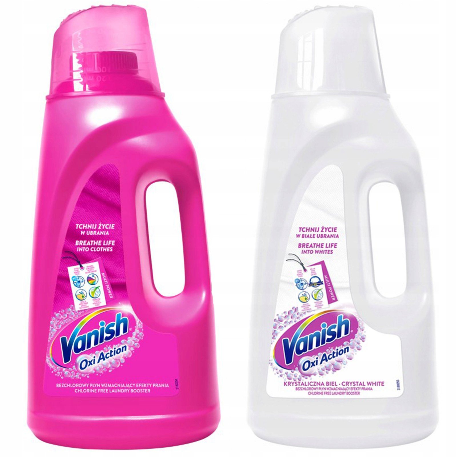 Vanish MIX Action Barva Odstraňovač skvrn Kapalina 2x2L