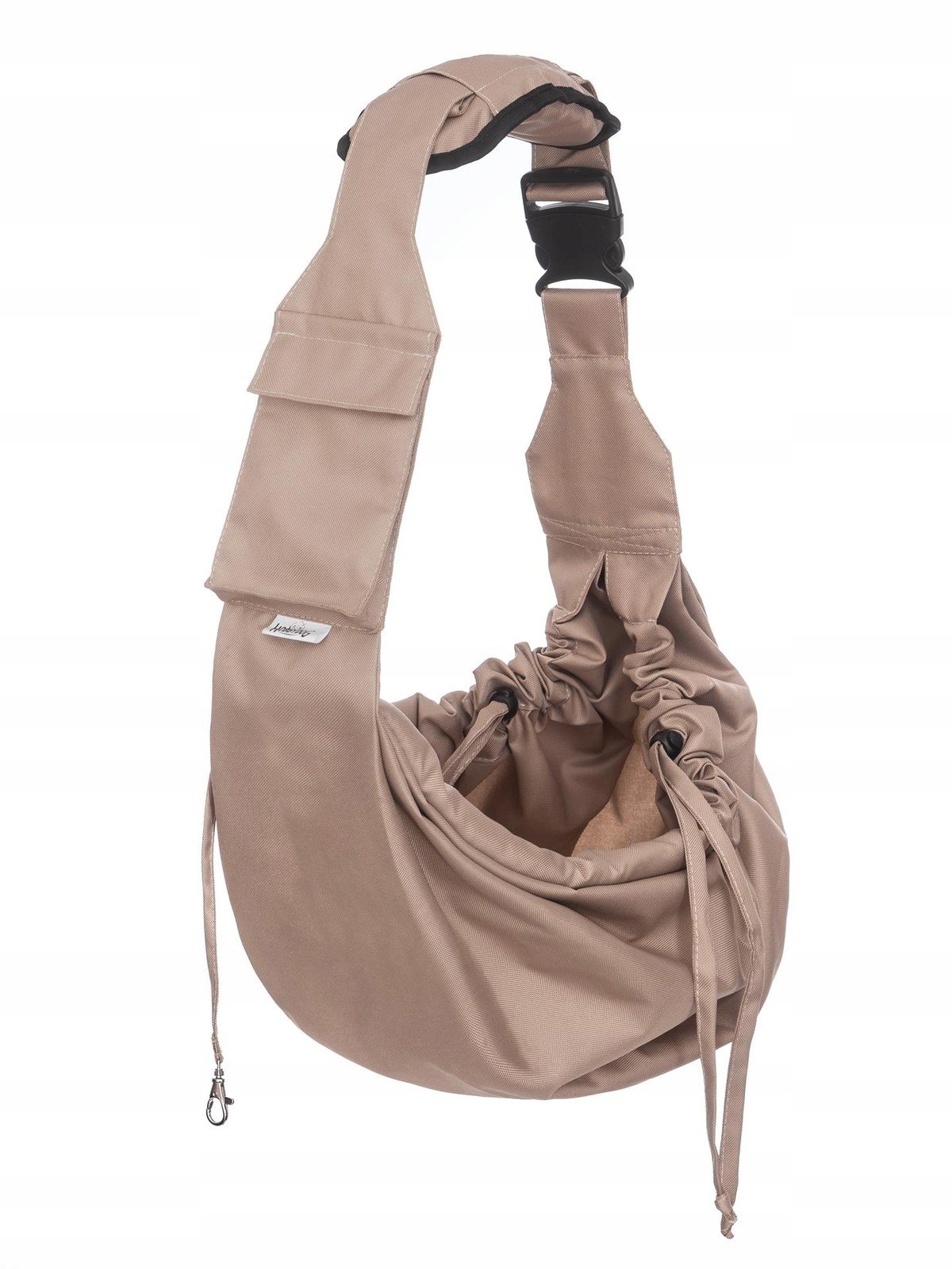 Přepravní taška přes rameno pro psa Juliette, béžová barva