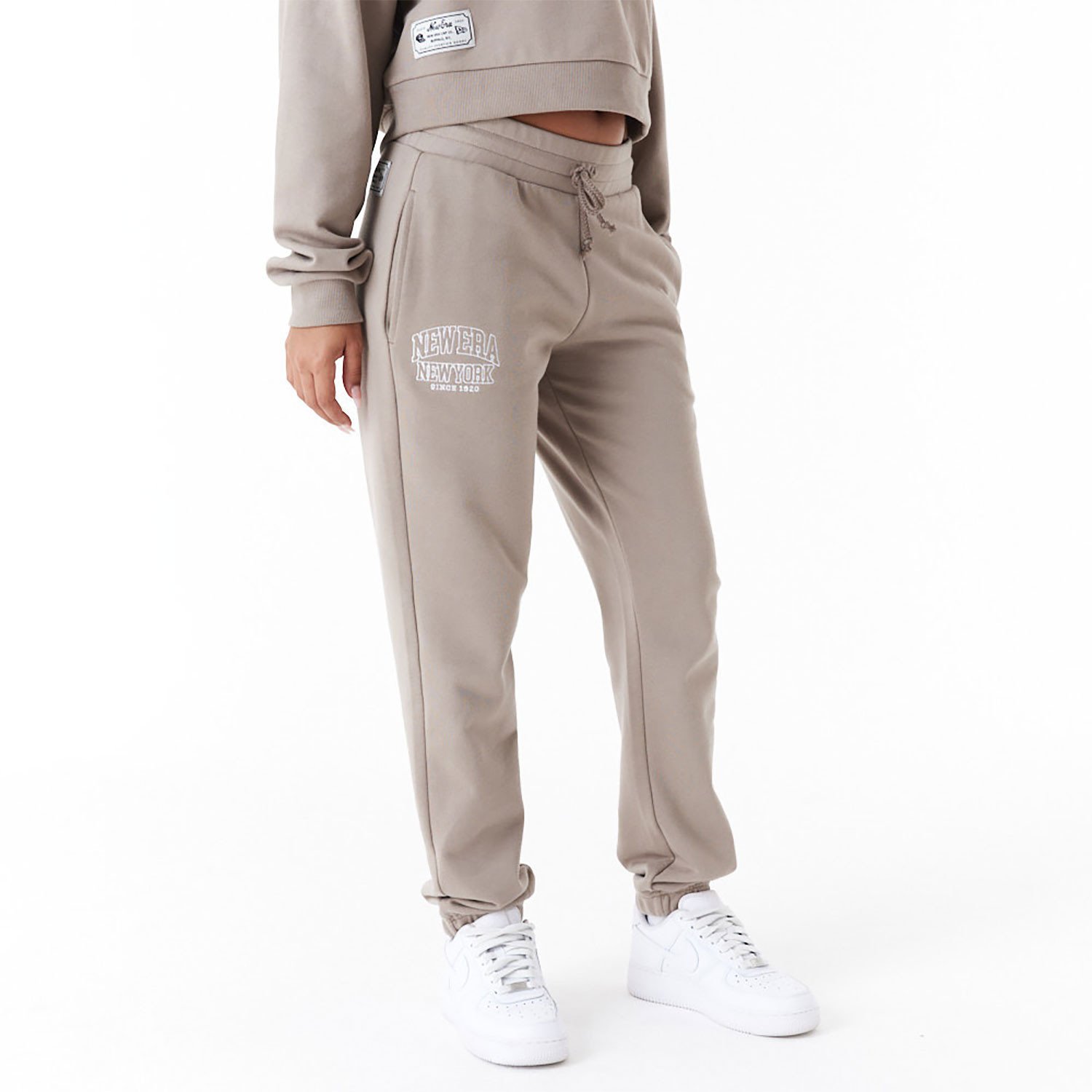 NEW ERA Arch wordmark joggers Dámské tepláky US L 60435283