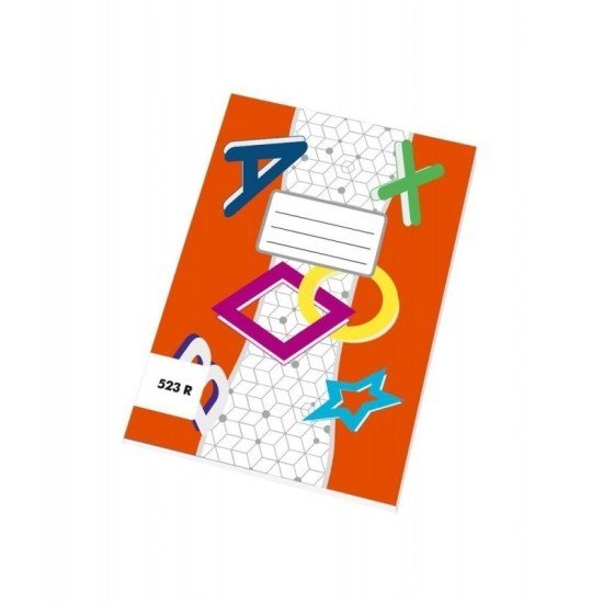 Papírny Brno Školní sešit 523e - A5, linkovaný, 20 listů