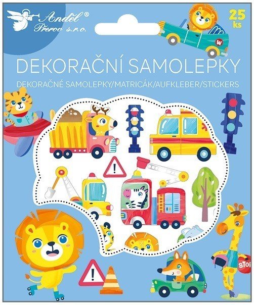 Anděl Samolepky - Transport - 13 x 15,5 cm - 15151