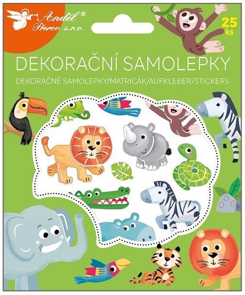 Anděl Samolepky - ZOO - 13 x 15,5 cm - 15152