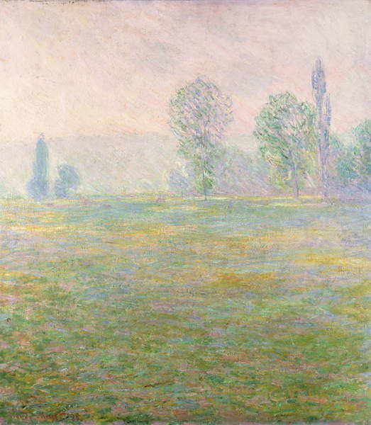 Claude Monet Claude Monet - Obrazová reprodukce Meadows in Giverny, 1888, (35 x 40 cm)