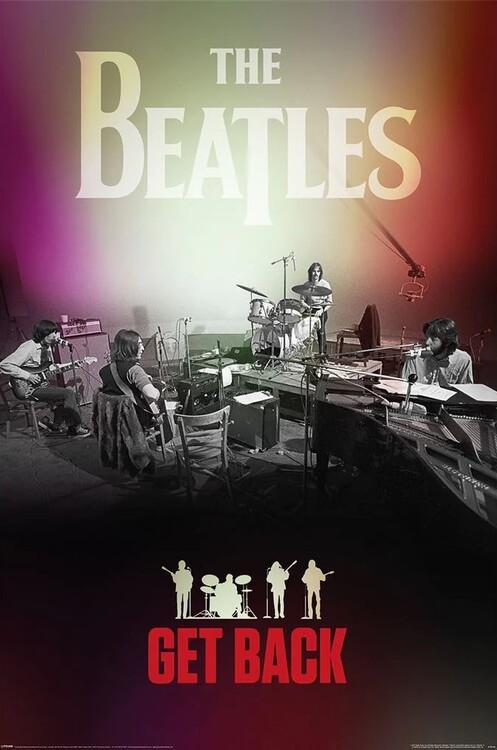 PYRAMID Plakát, Obraz - The Beatles - Get Back, (61 x 91.5 cm)