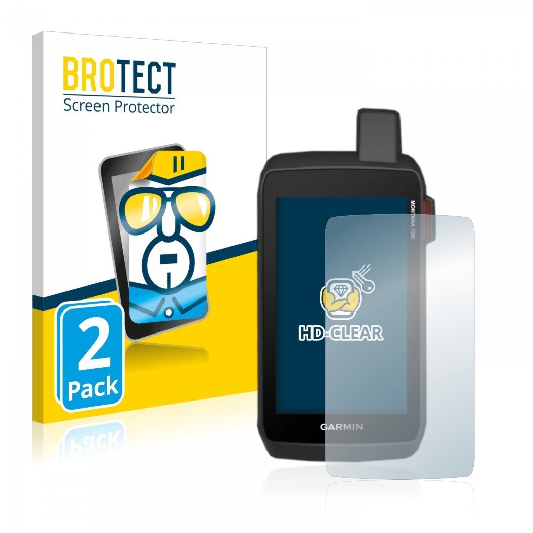 Ochranné fólie 2x BROTECT HD-Clear Screen Protector for Garmin Montana 750i