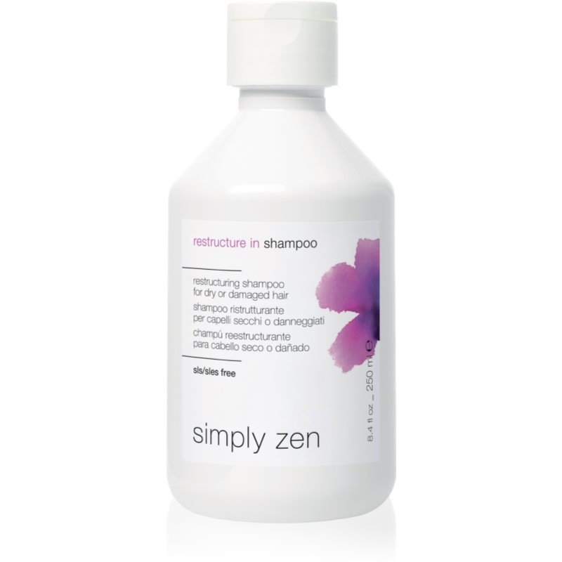 Simply Zen Restructure In Shampoo vyživující šampon pro posílení vlasového vlákna 250 ml