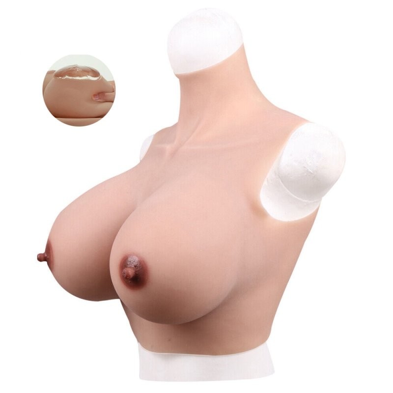 Silikonová prsa B (silikonová výplň)