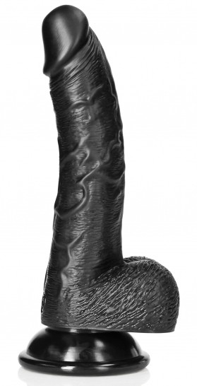 Curved Dildo Kurt 15 x 3,7 cm Black