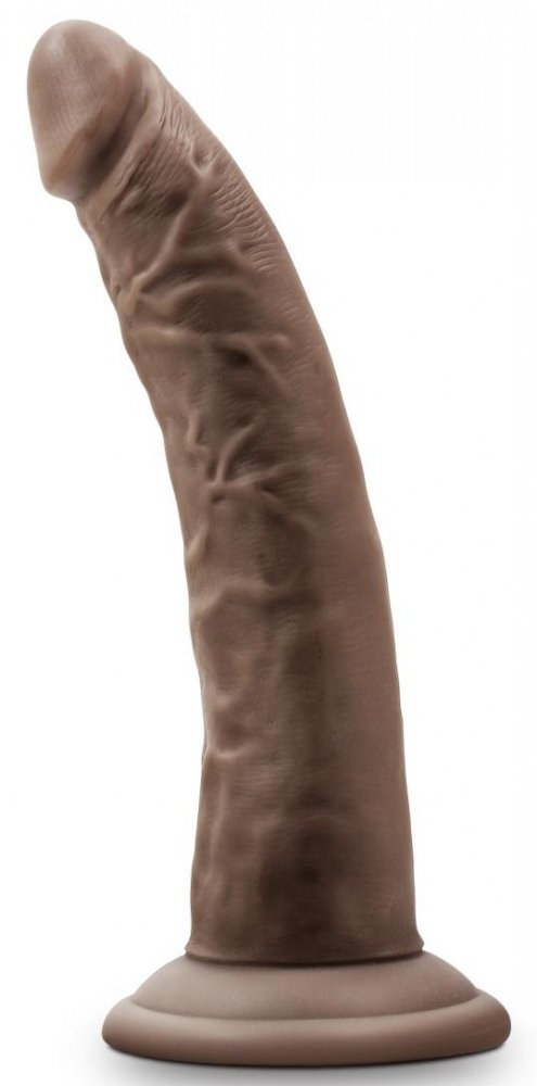 Realistic Dildo Cock Long Dr Skin 17 x 4 cm Brown