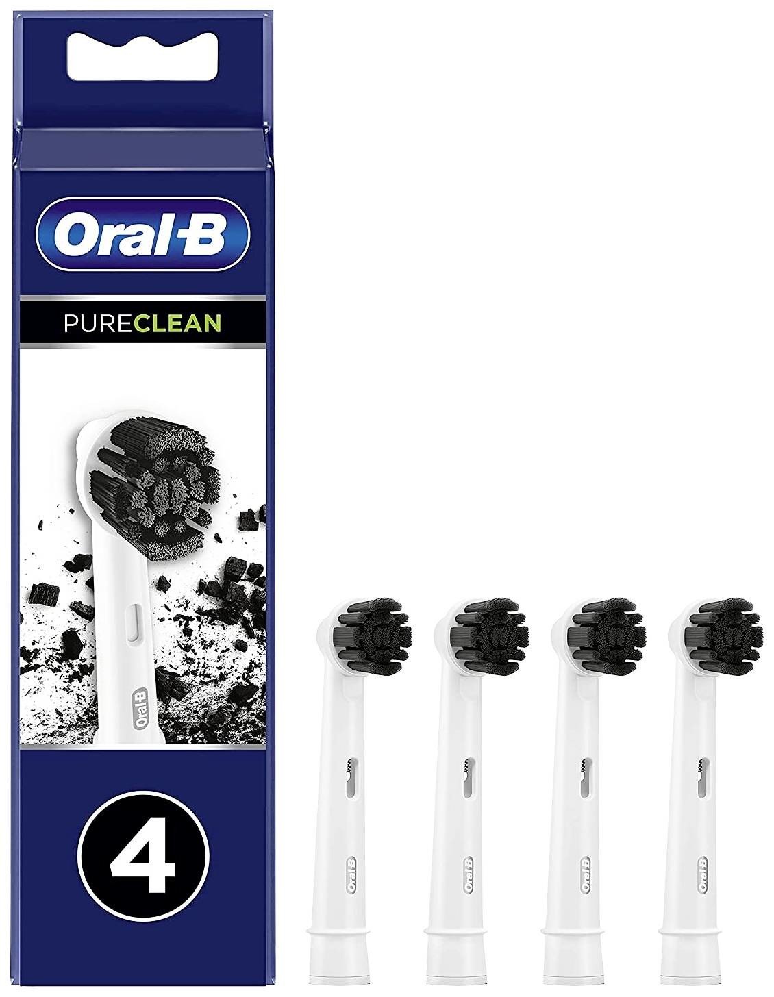 Oral-B Head 4-pack Pure Clean vyměnitelné nástavce pro elektrické kartáčky 4 ks bílá