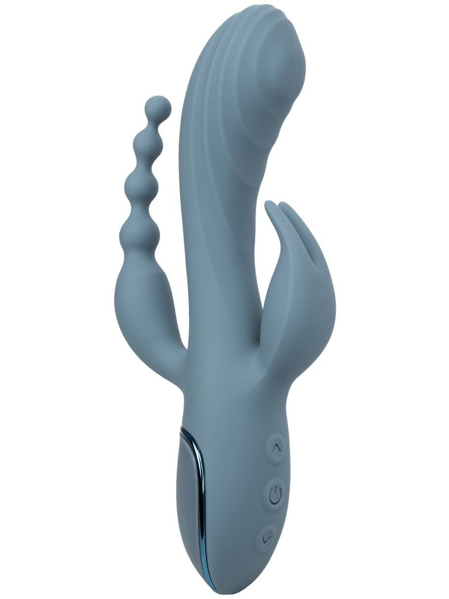 California Exotic Novelties Trojitý pulzační vibrátor Triple Ecstasy - California Exotic Novelties