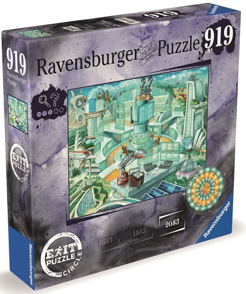 Ravensburger 174485 EXIT Puzzle - The Circle: Ravensburg 2083 919 dílků