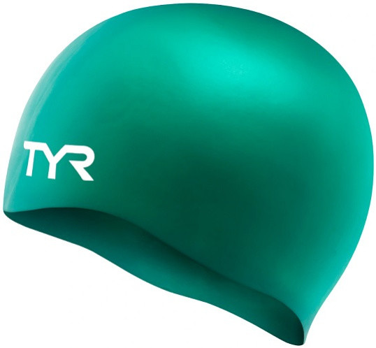 Plavecká čepička TYR Silicone Zelená