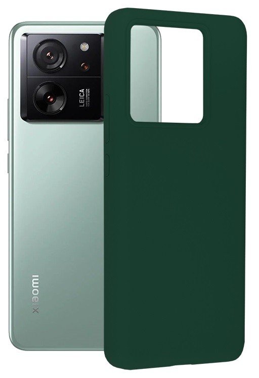 Kryt TopQ Essential Xiaomi Redmi Note 13 Pro 5G tmavě zelený 117954