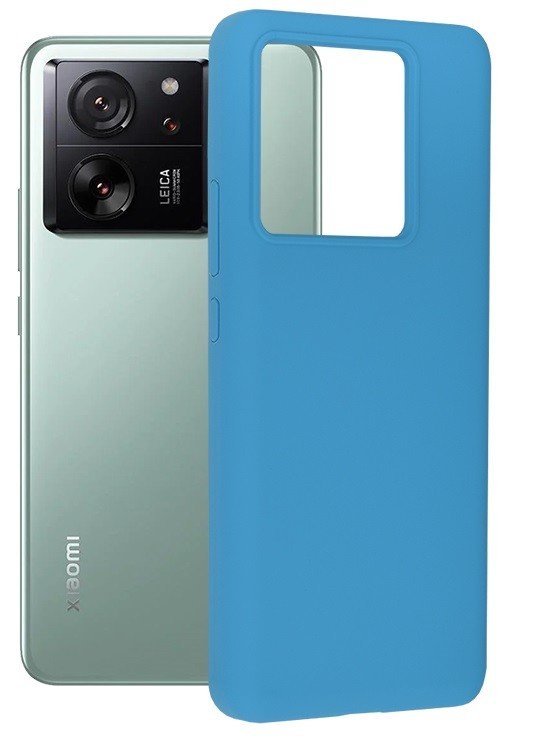 Kryt TopQ Essential Xiaomi Redmi Note 13 Pro 5G azurový 117952