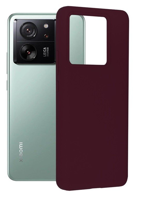 Kryt TopQ Essential Xiaomi Redmi Note 13 Pro 5G burgundy 117951