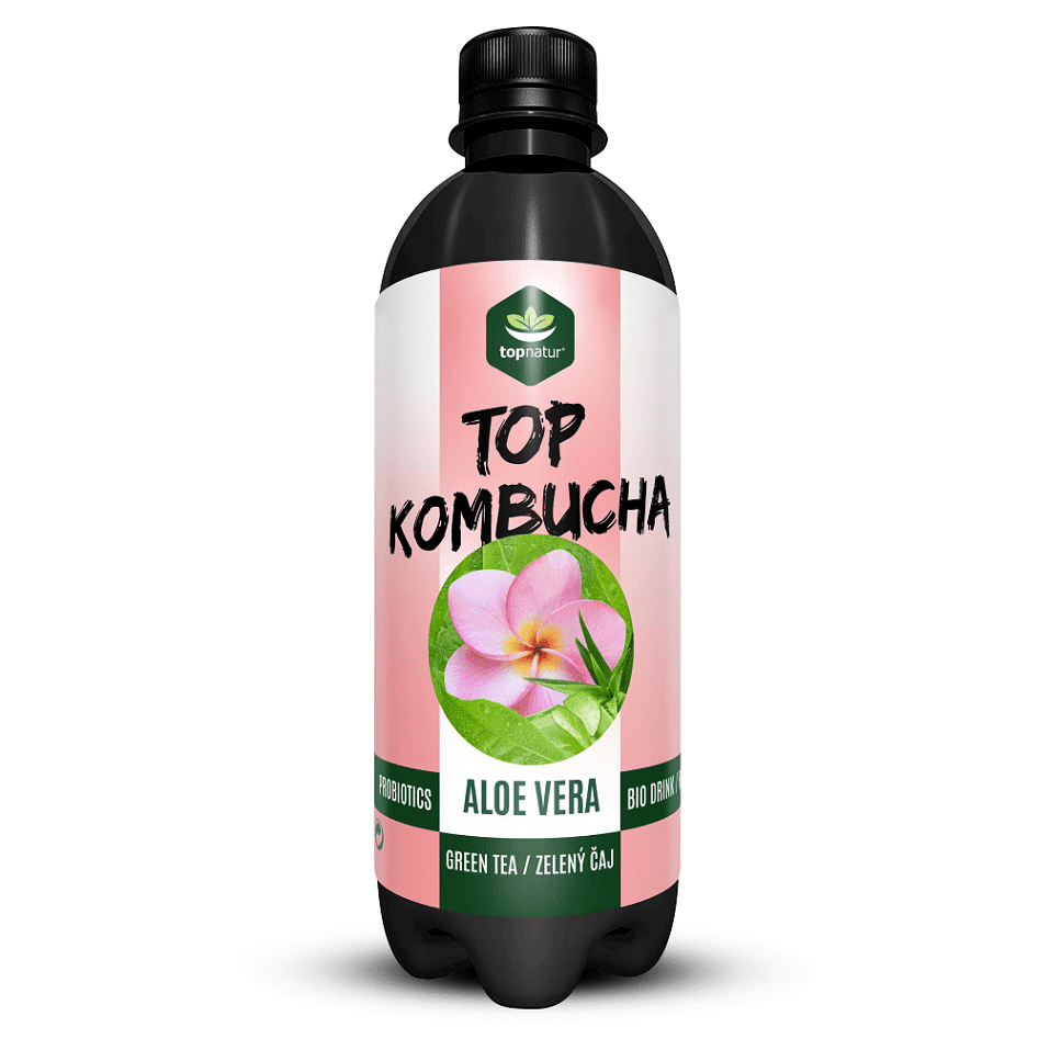 TOPNATUR Top kombucha aloe vera 500 ml