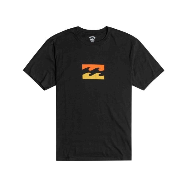 Billabong TEAM WAVE Pánské triko, černá, veľkosť S