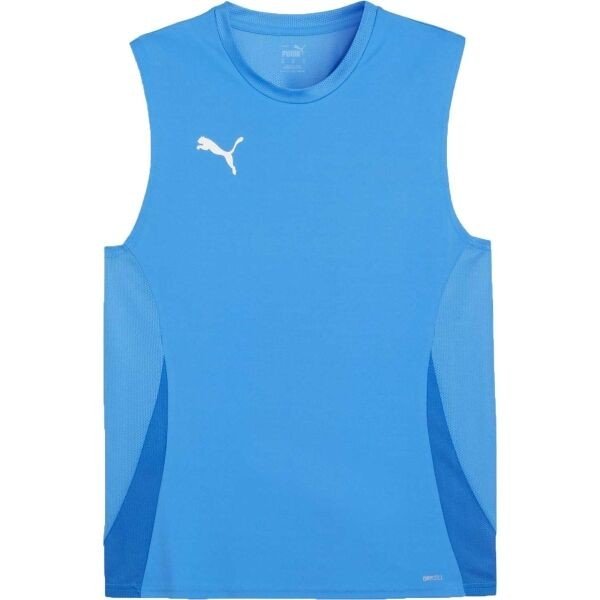 Puma TEAMGOAL SLEEVELESS JERSEY Rozlišovací dres, modrá, veľkosť S