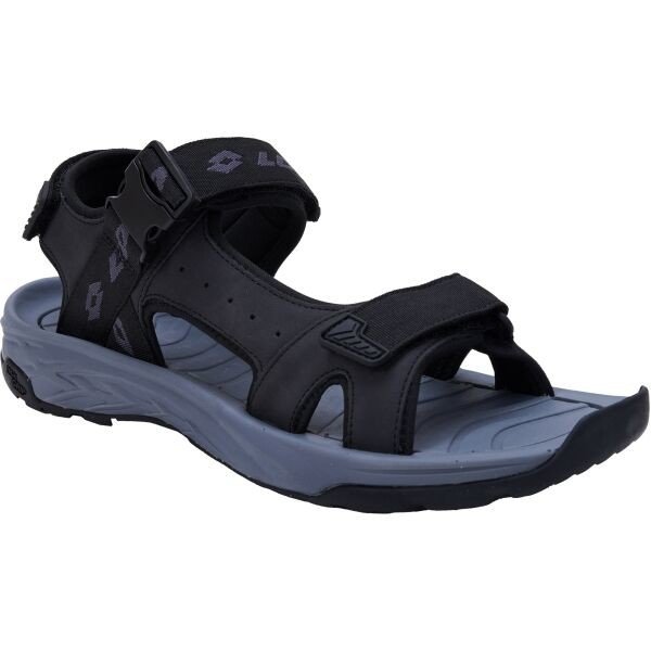 Lotto MASTER III Pánské sandály, černá, veľkosť 44