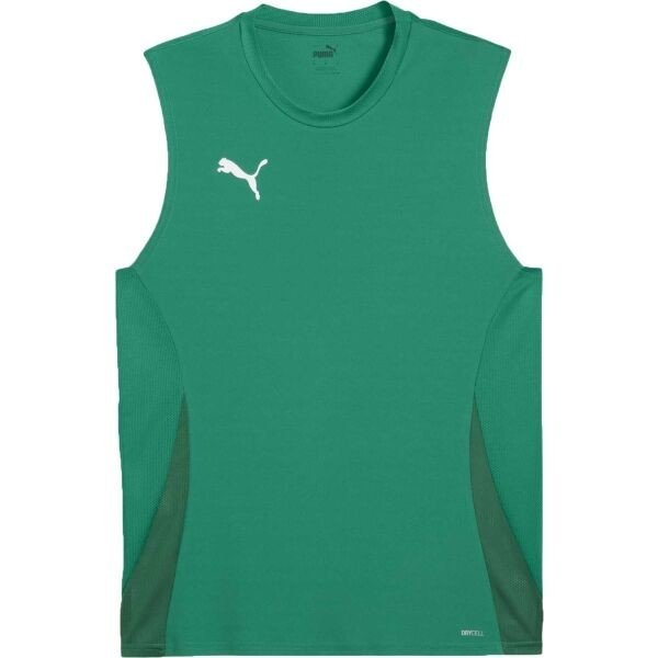 Puma TEAMGOAL SLEEVELESS JERSEY Rozlišovací dres, zelená, veľkosť S