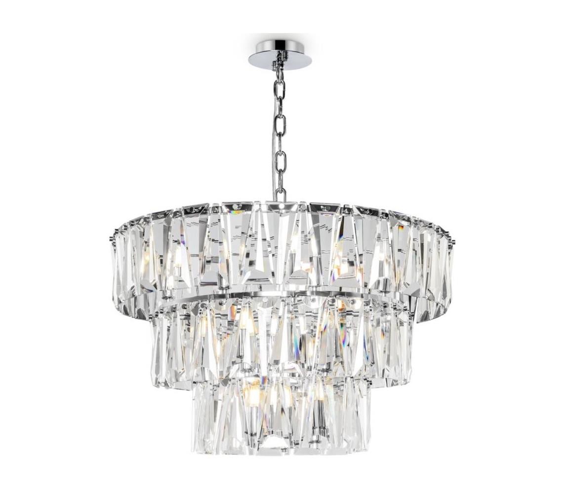 Maytoni Maytoni MOD043PL-18CH - Lustr na řetězu PUNTES 18xE14/40W/230V chrom