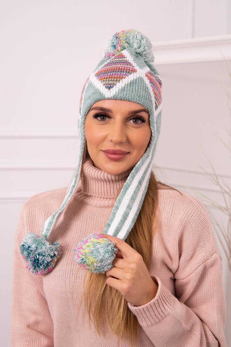 Kesi Dámská čepice Eunika mátová Univerzální